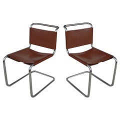 Pair Knoll Spoleto Chairs