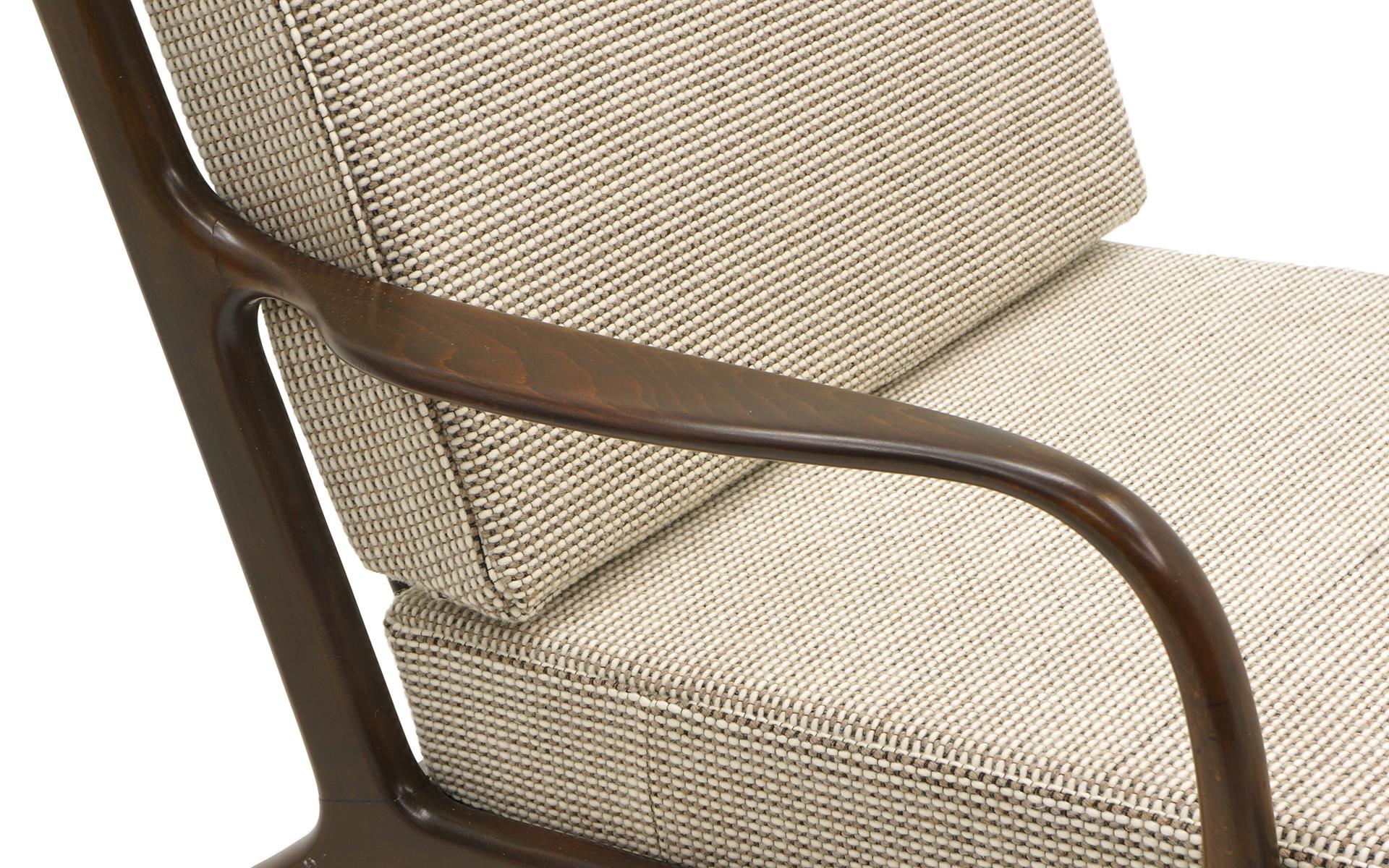 Pair Kofod-Larsen Danish Modern Lounge Chairs, Restored. PRICE IS FOR THE PAIR. 1
