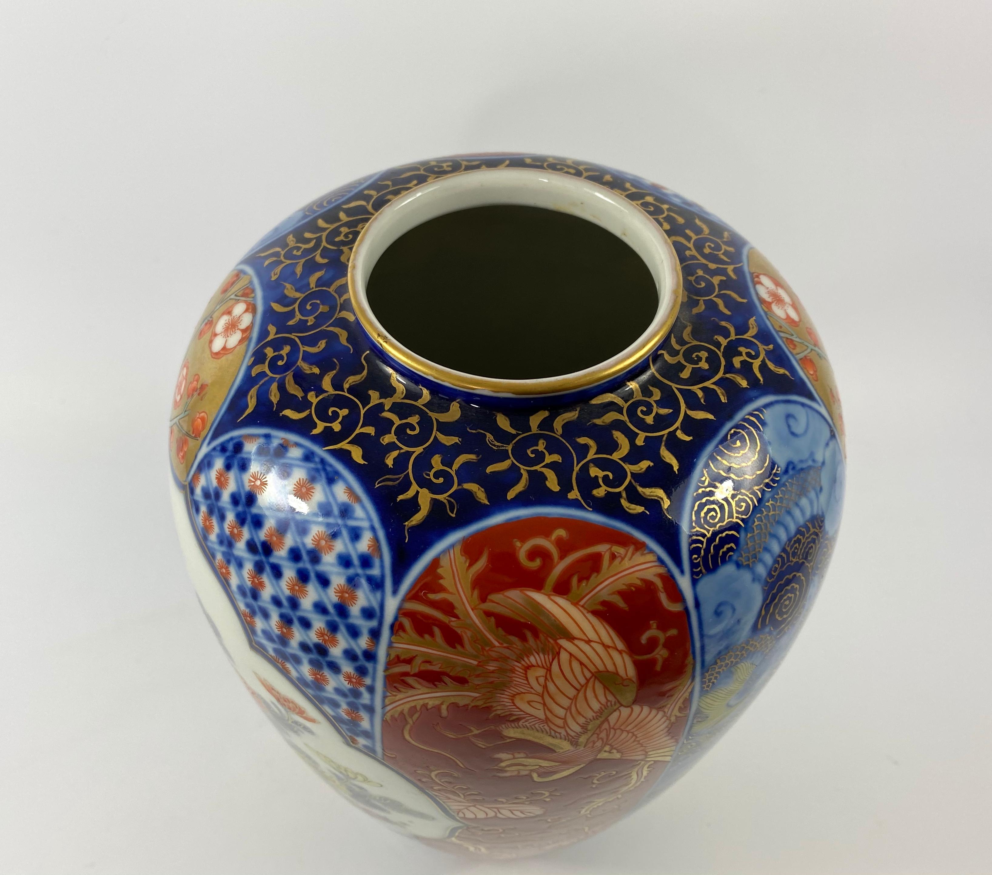 Pair of Koransha ‘Imari’ Porcelain Vases, c. 1890, Meiji Period 4
