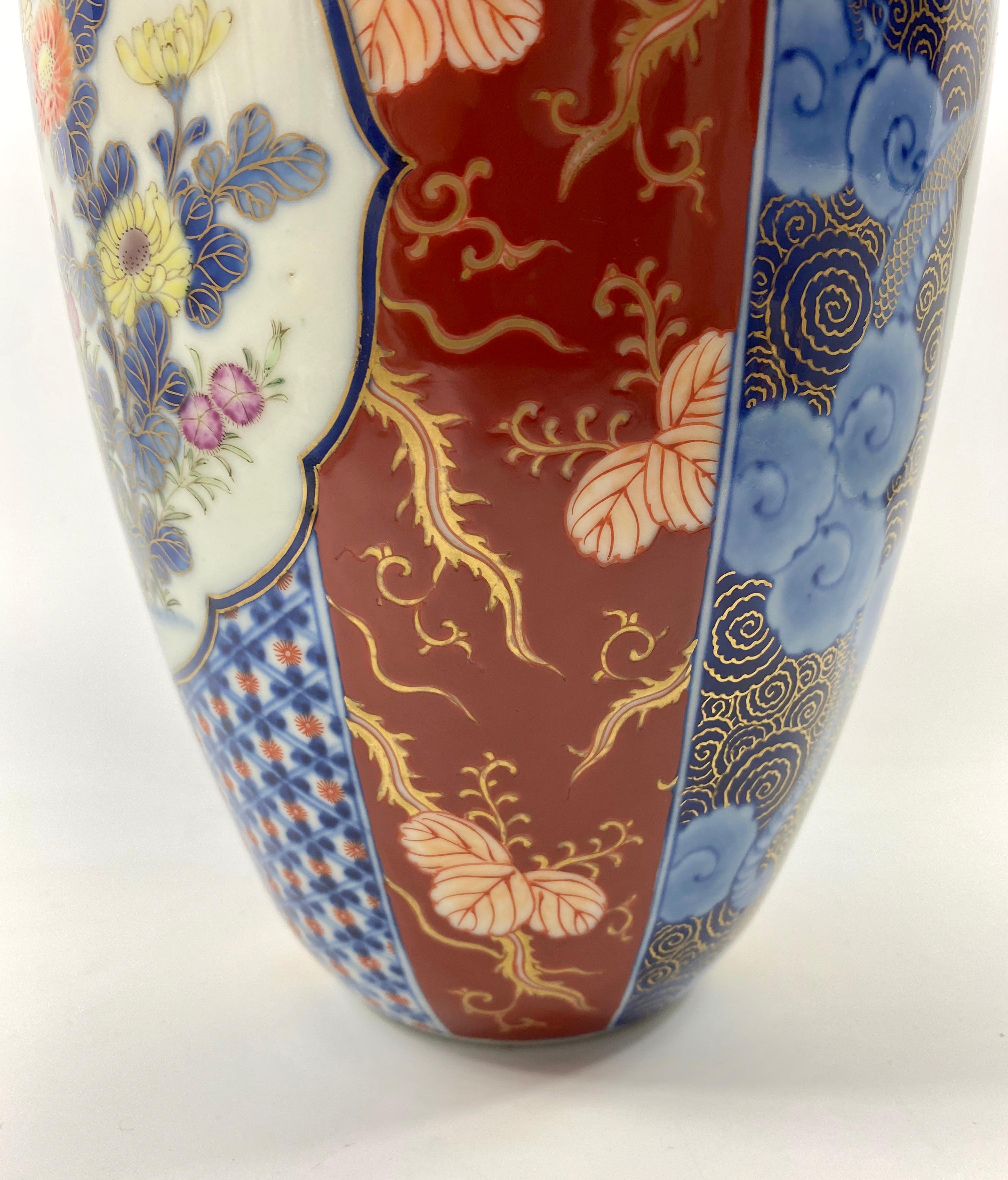 Pair of Koransha ‘Imari’ Porcelain Vases, c. 1890, Meiji Period 5