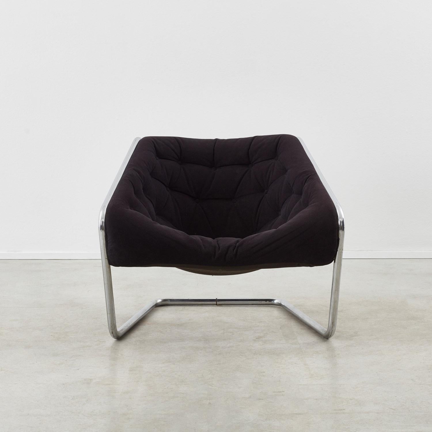 French Pair Kwok Hoï Chan Boxer chairs  Steiner - France, 1970s For Sale