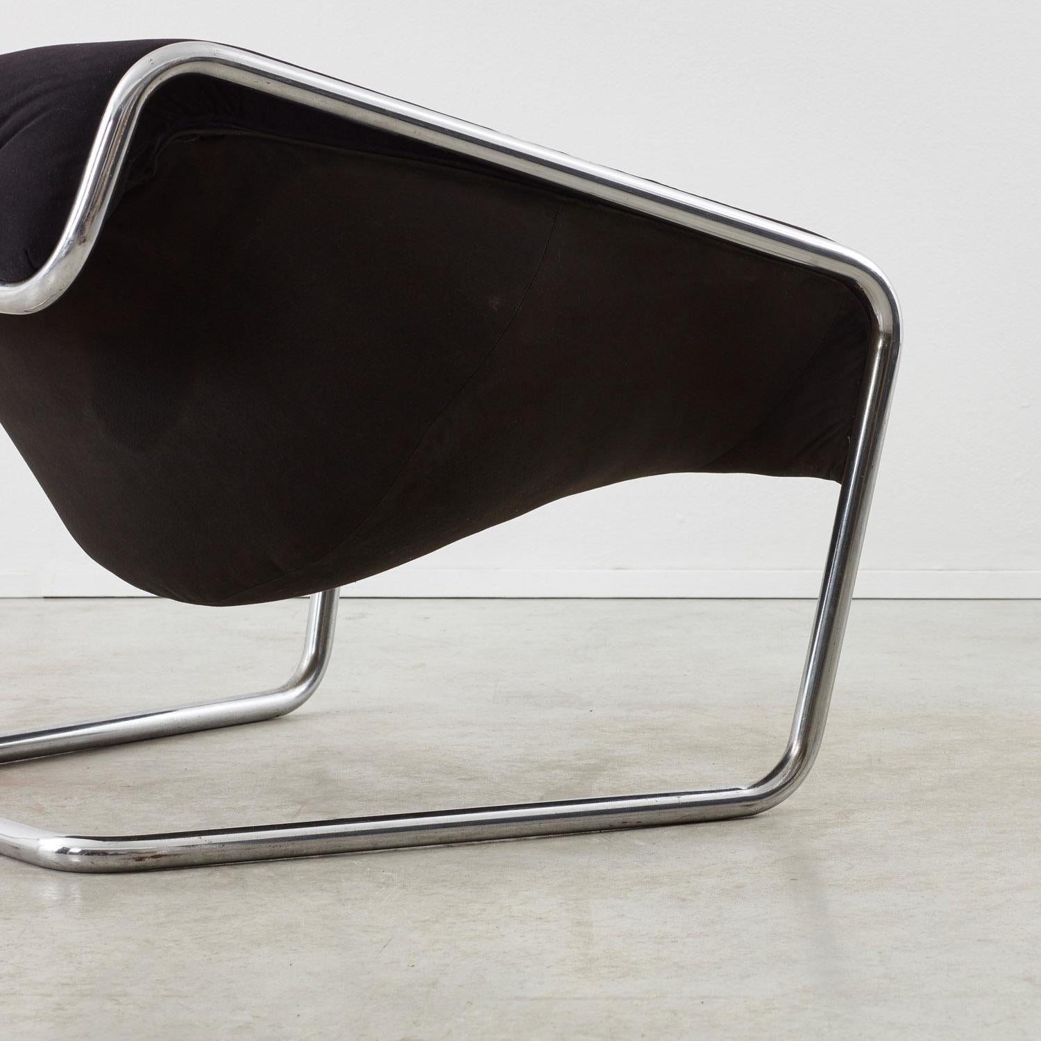 Pair Kwok Hoï Chan Boxer chairs  Steiner - France, 1970s For Sale 2