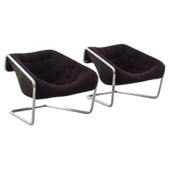 Pair Kwok Hoï Chan Boxer chairs  Steiner - France, 1970s