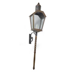 Pair Lantern Sconces
