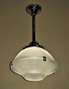 Pair Large 14" Holophane Shade Priced Per Pair