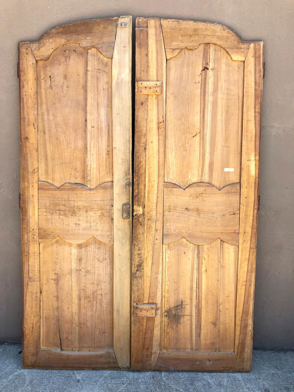 Pair Large 18th Century French Doors 1