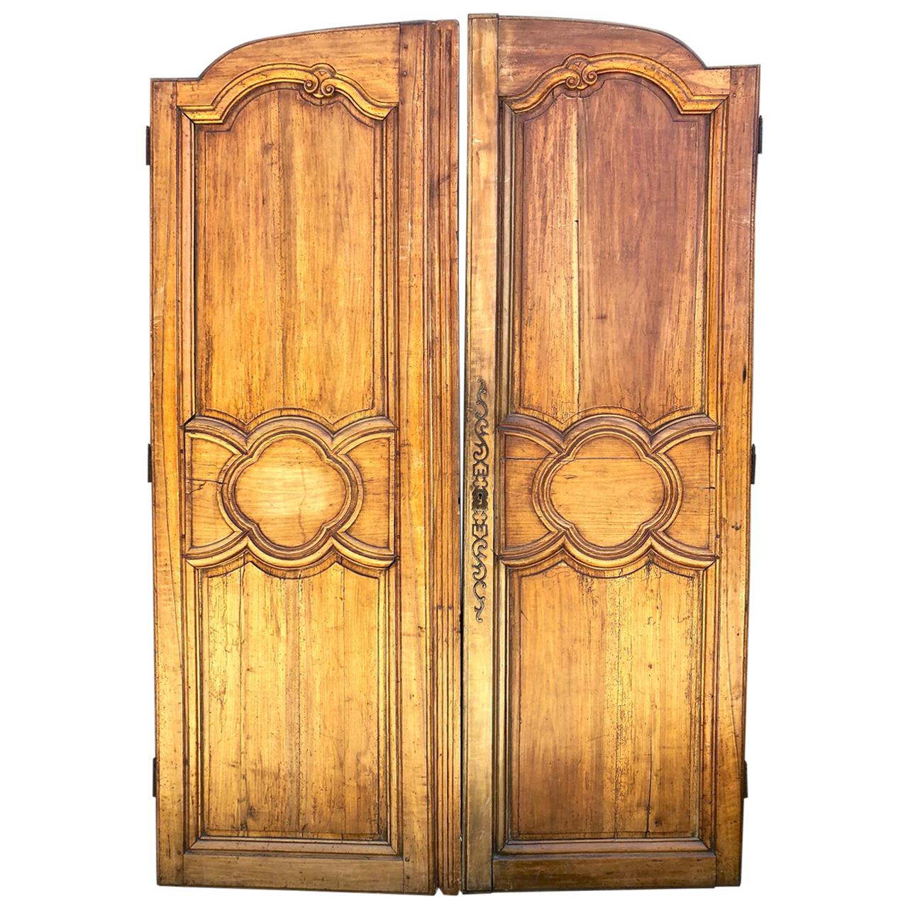 Pair Large 18th Century French Doors