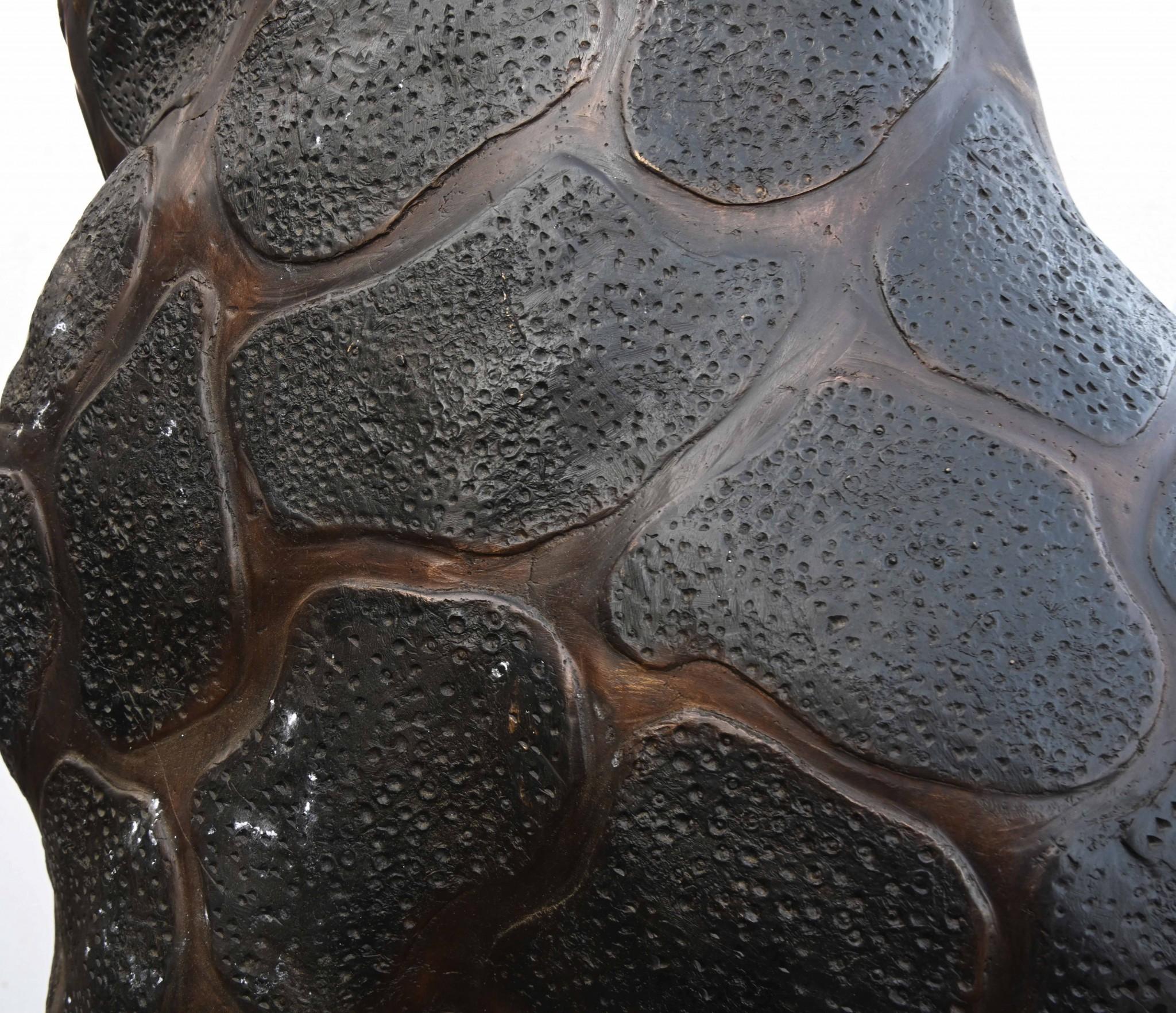 Paire de grandes statues de girafe en bronze - 226 cm en vente 4