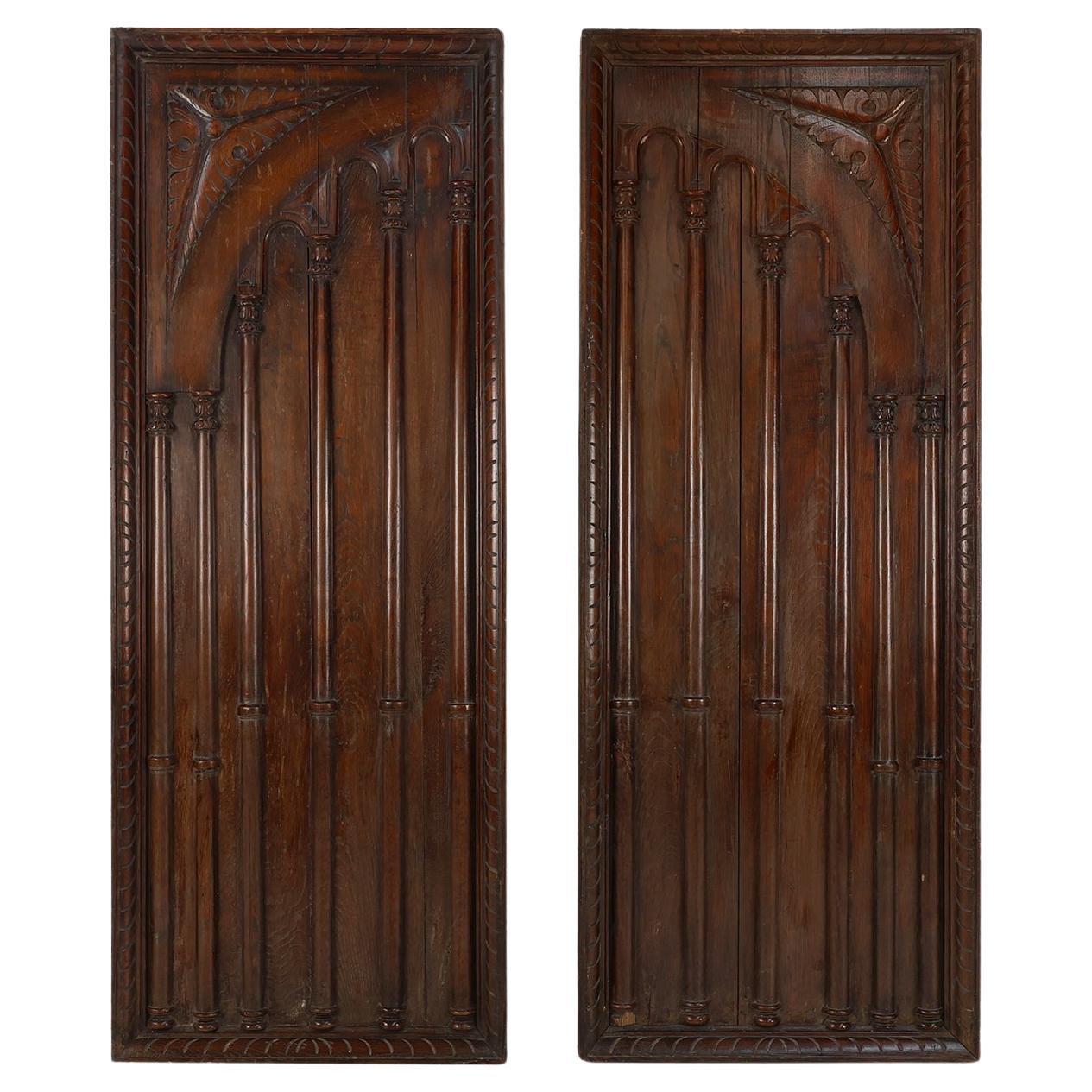 What are the panels on walls called?