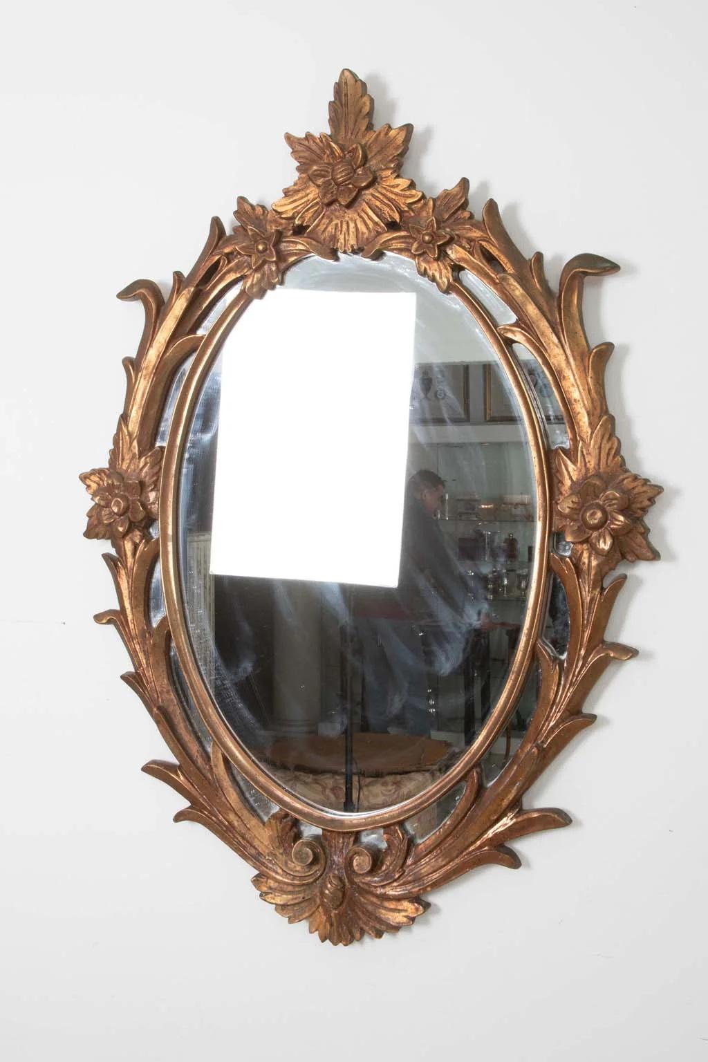 Pair Large Scale Gilt Mirrors For Sale 4