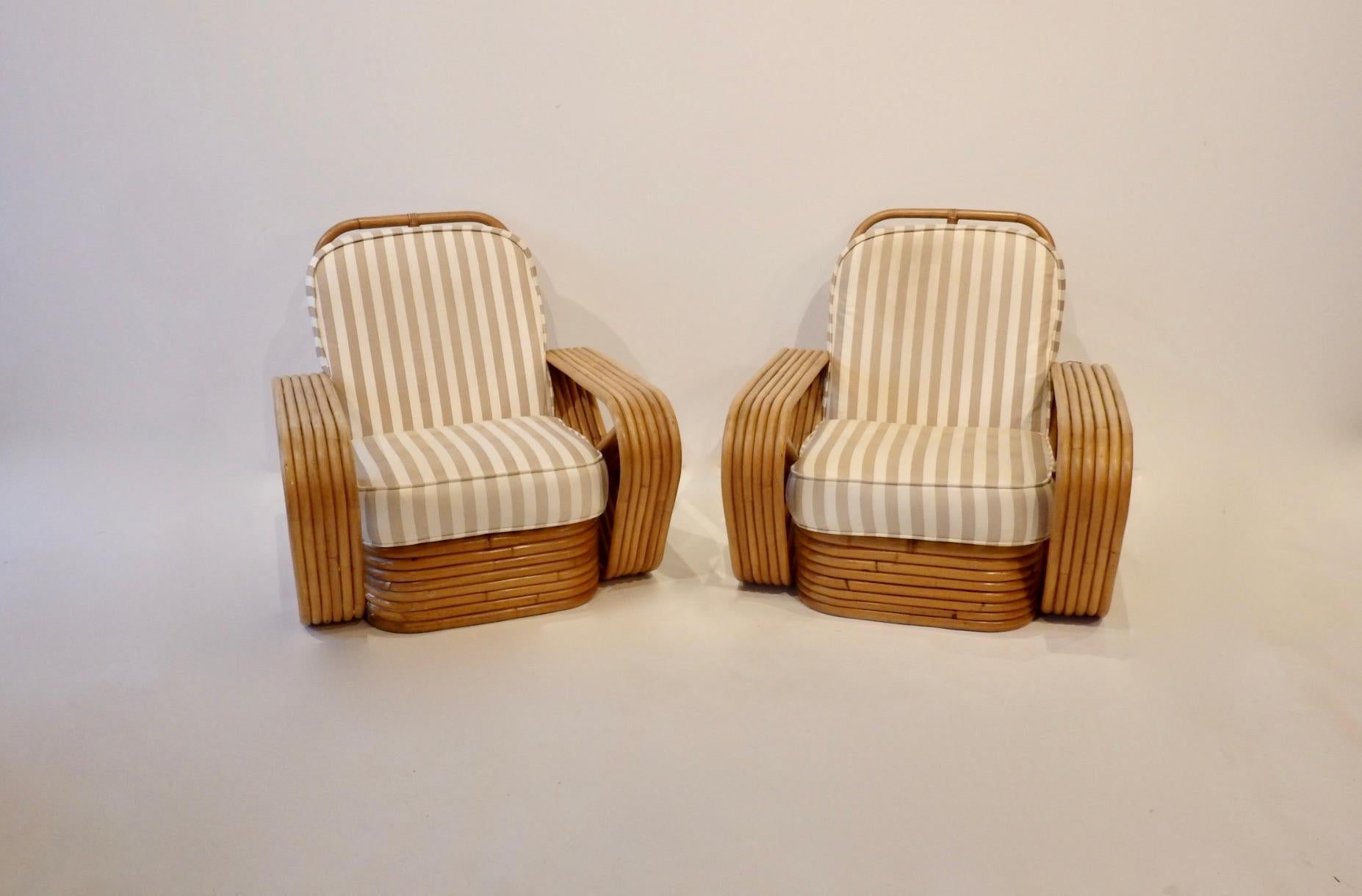 large bamboo chair