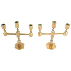 Pair Lars Bergsten Candelabras