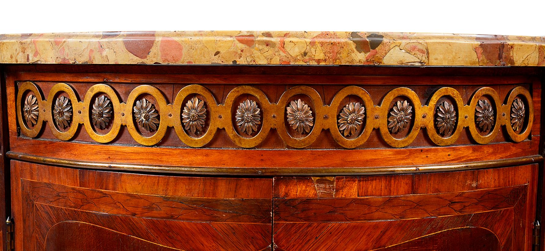 Pair of Late 18th Century French Inlaid Side Cabinets For Sale 2