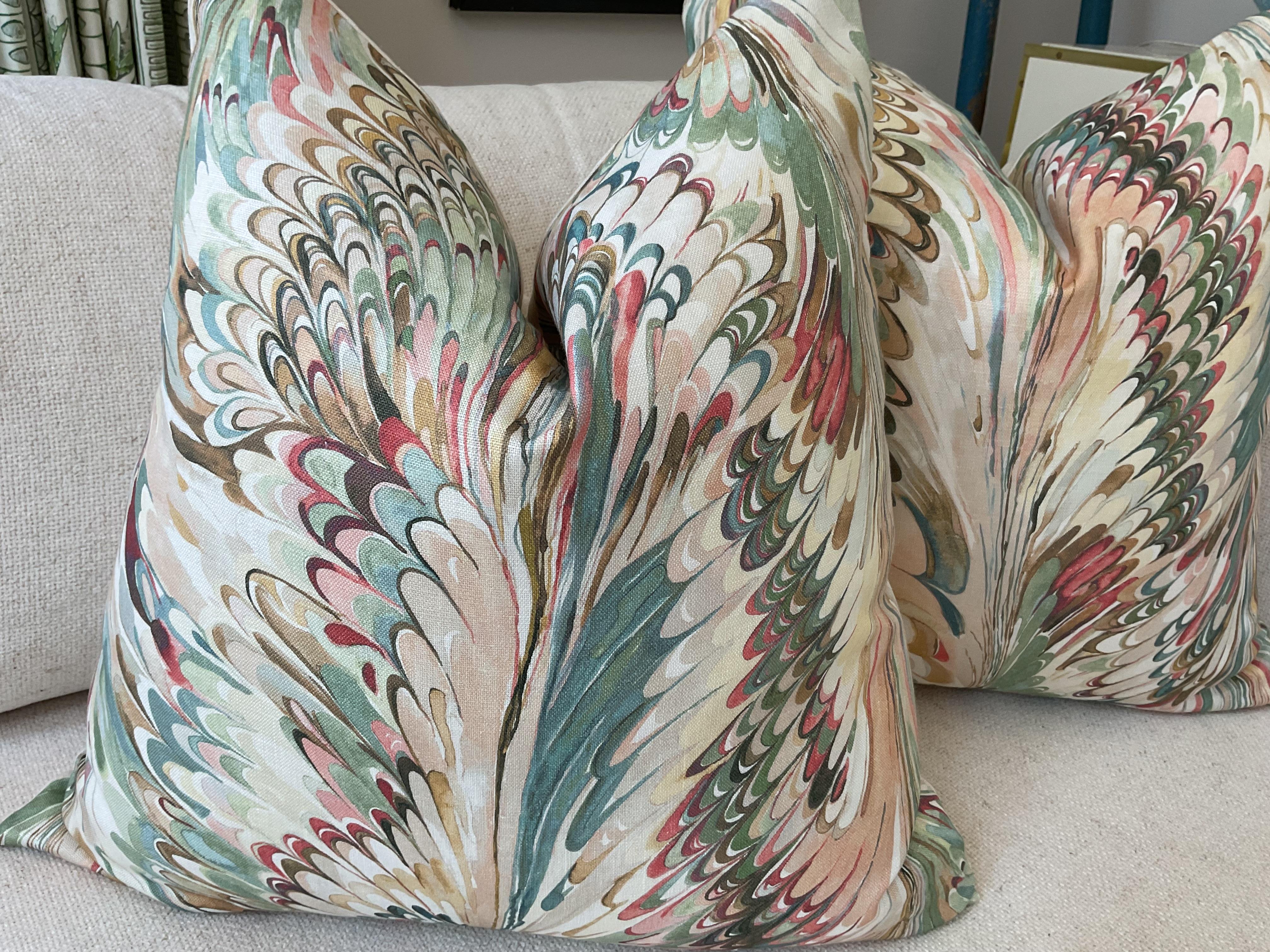 LOVE this inspiring and fun feather print from Lee Jofa's Manor House collection. 