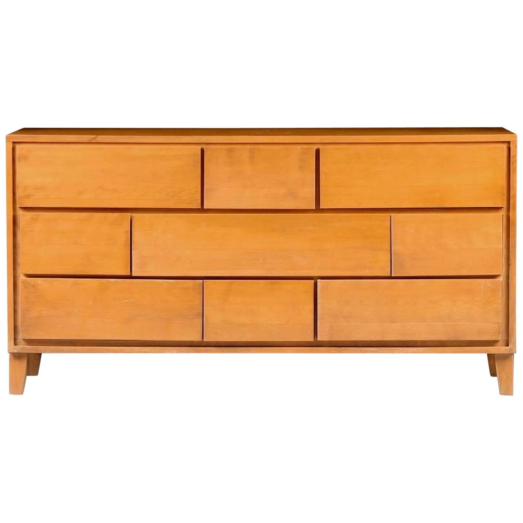 Pair Leslie Diamond ModernMates Nine Drawer Chests of Drawers by Conant Ball