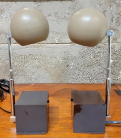 Pair Lightolier "Lytegem" Task Lamps by Michael Lax