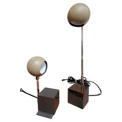 Lámparas de mesa de metal