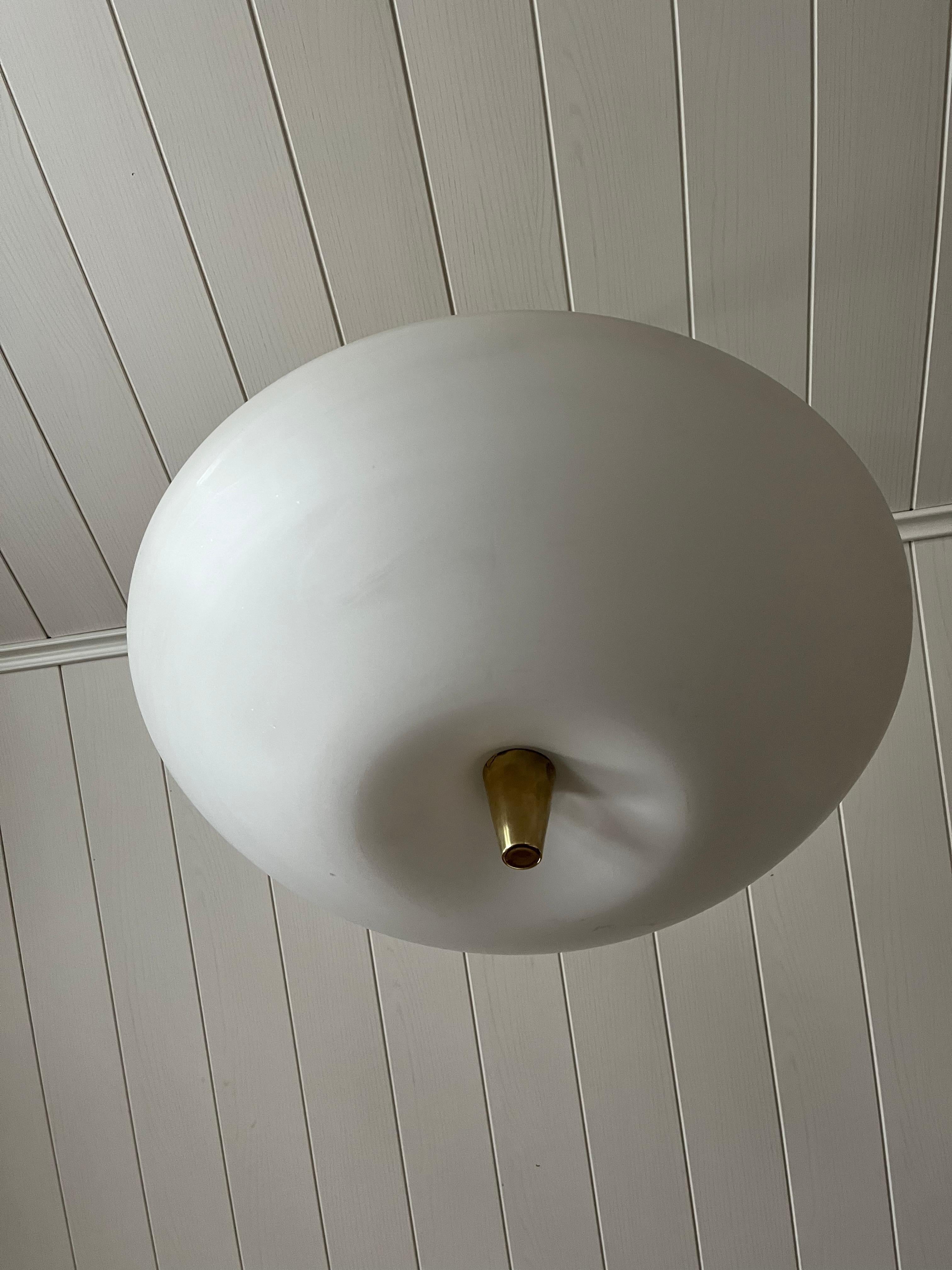 XIX secolo Coppia di lampade da soffitto Lisa Johansson-Pape (ORNO). in vendita