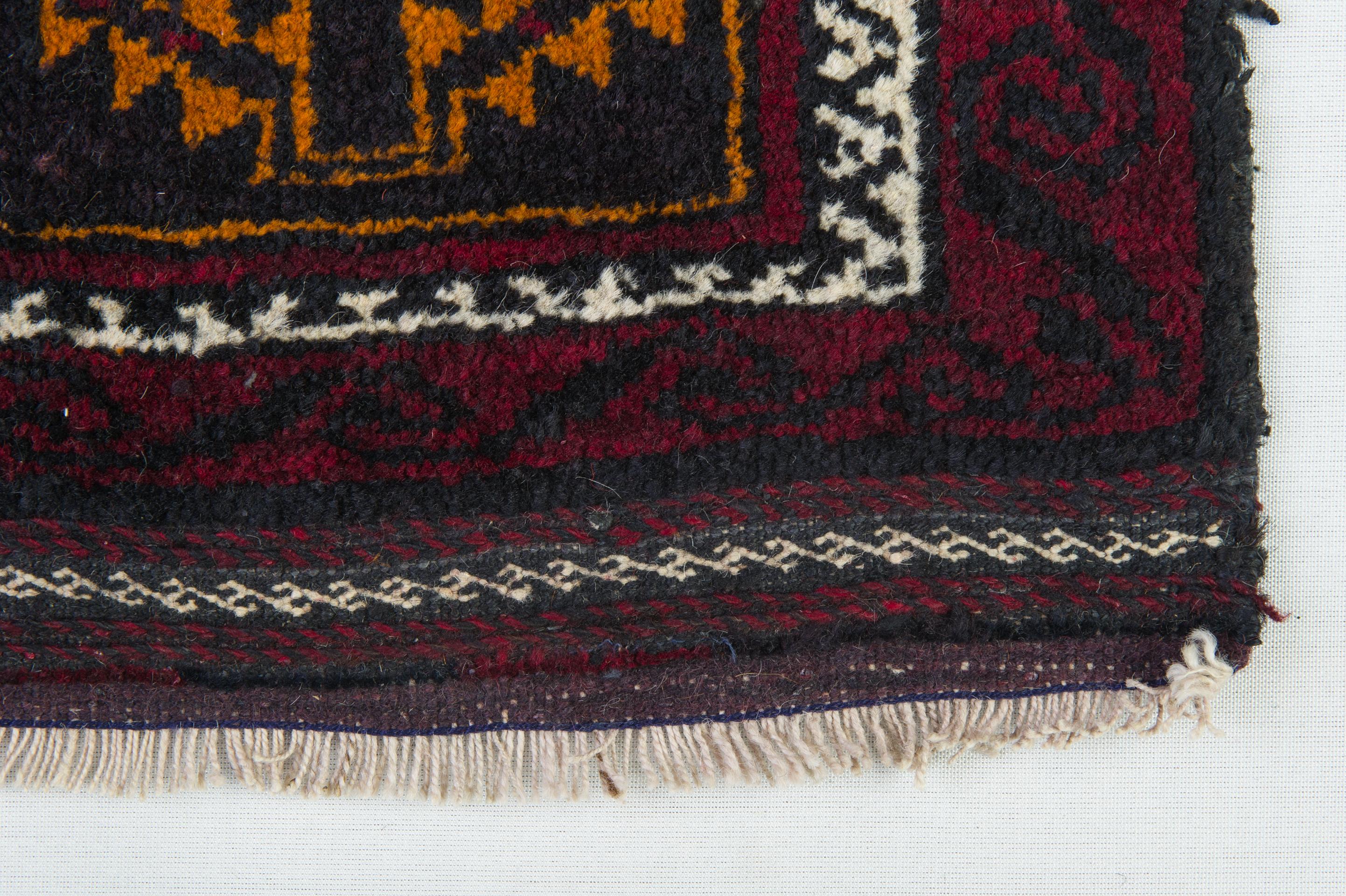 Pair Little Old Balucestan Carpets also for Pillows For Sale 2