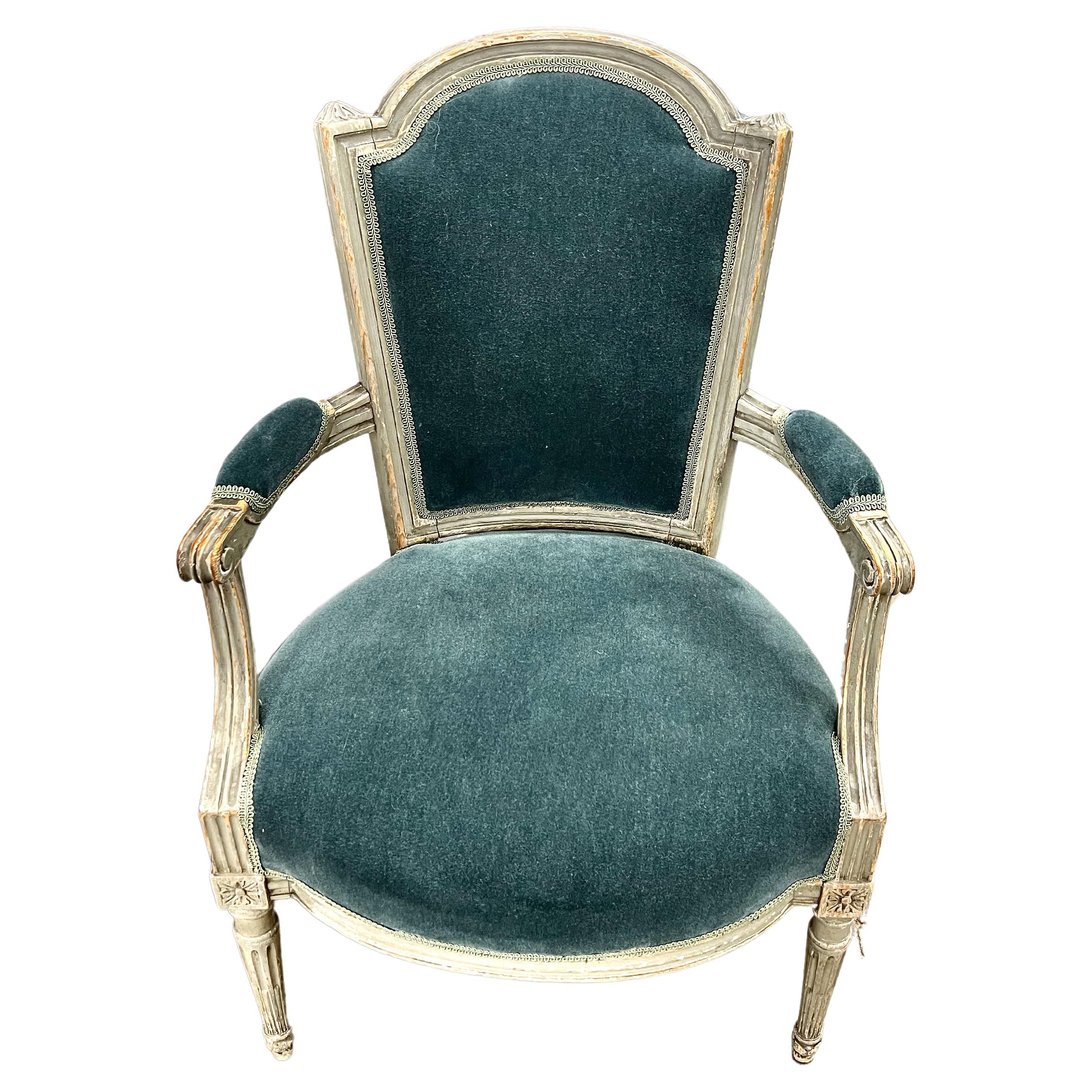 Paire de fauteuils Louis XVI, vers 1780