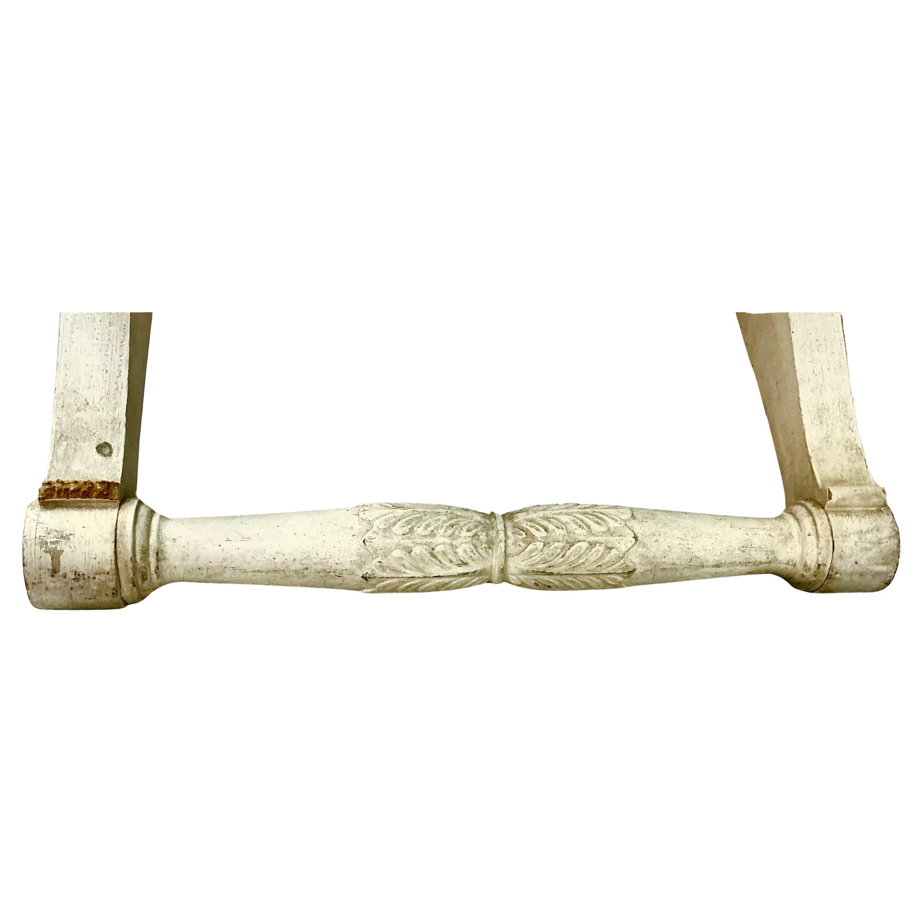 Paar Louis XVI Stil Curule Hocker im Angebot 7