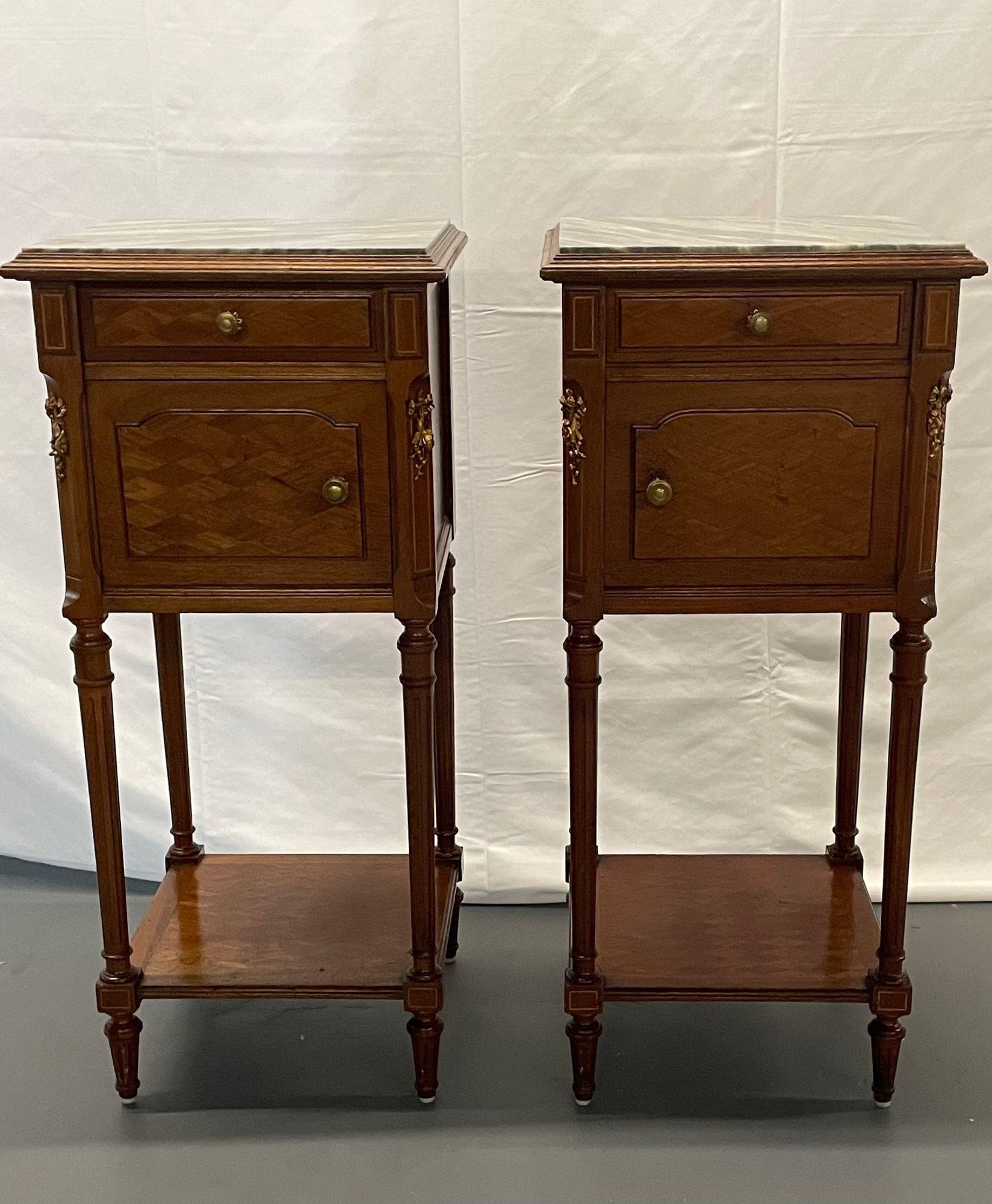 vintage humidor side table