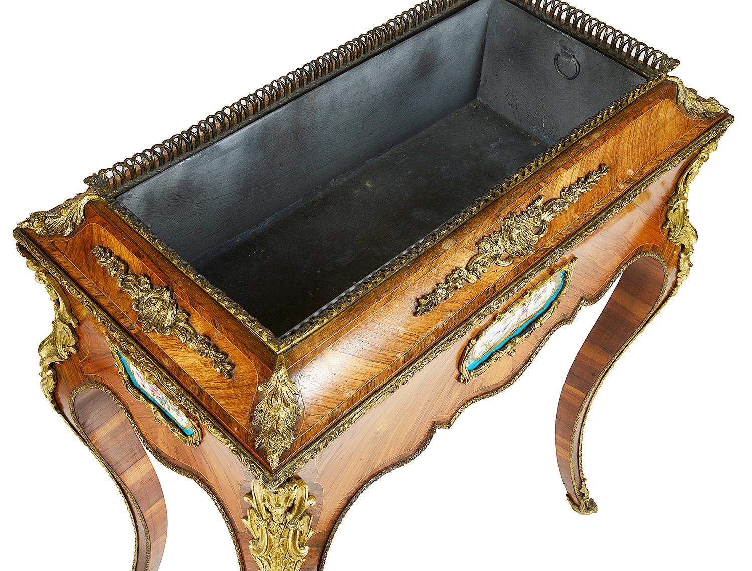 Pair Louis XVI Style Jardinières, 19th Century For Sale 2