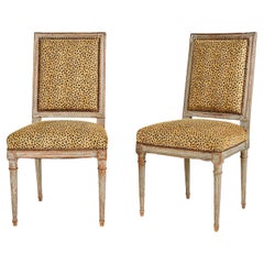 Pair Louis XVI-Style Side Chairs