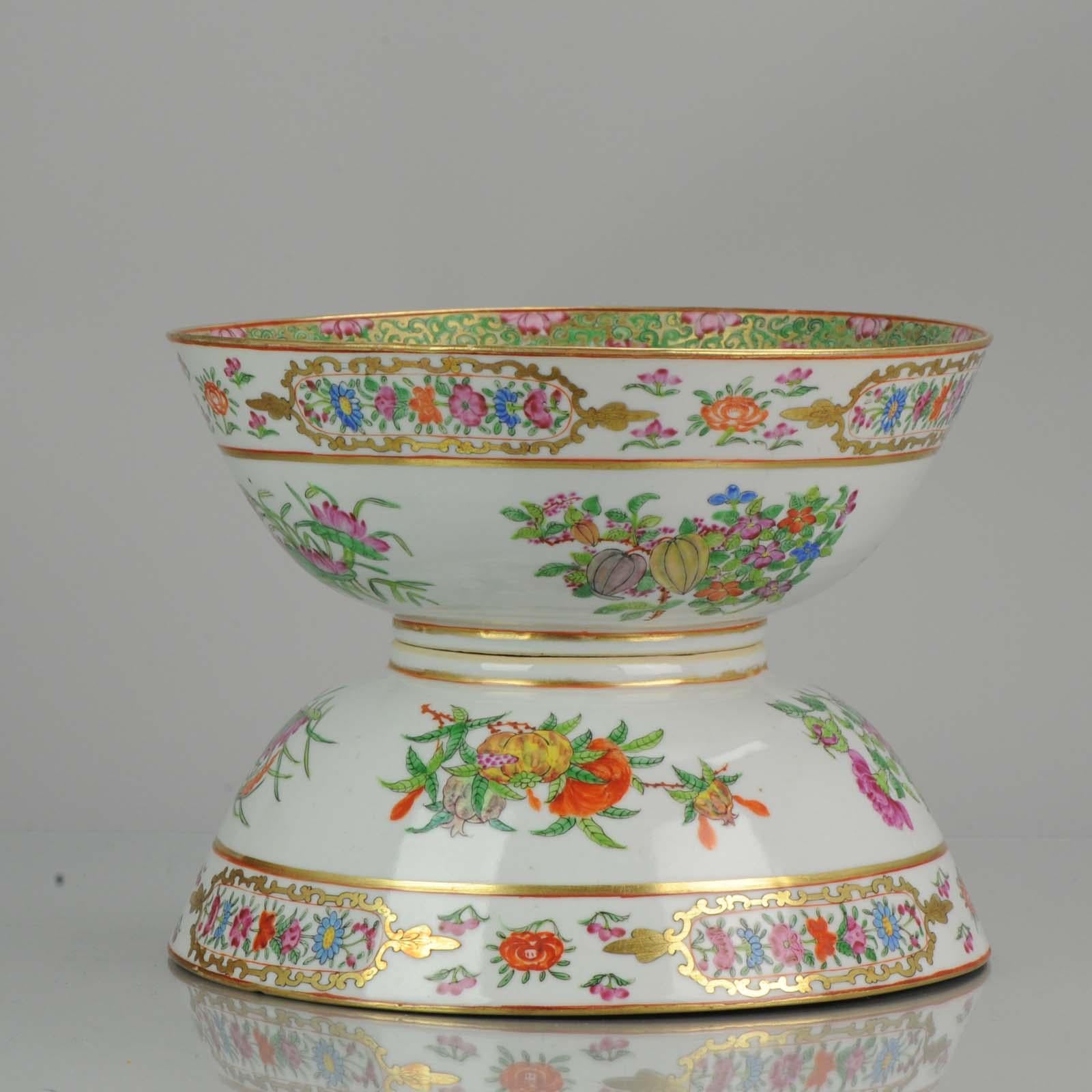 A very nicely decorated set of bowls. Dating to the 19th century

 

 
Condition
Overall condition 1 with 2 lines, other with 1 hairline. Size 233 x 85mm D x H
Period
18th century Qing (1661-1912).