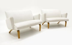 Pair of Loveseats / Settees with Arms by Thonet