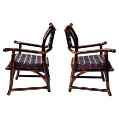 Pair Low Lounge Chairs by Henry Olko for Willow and Reed