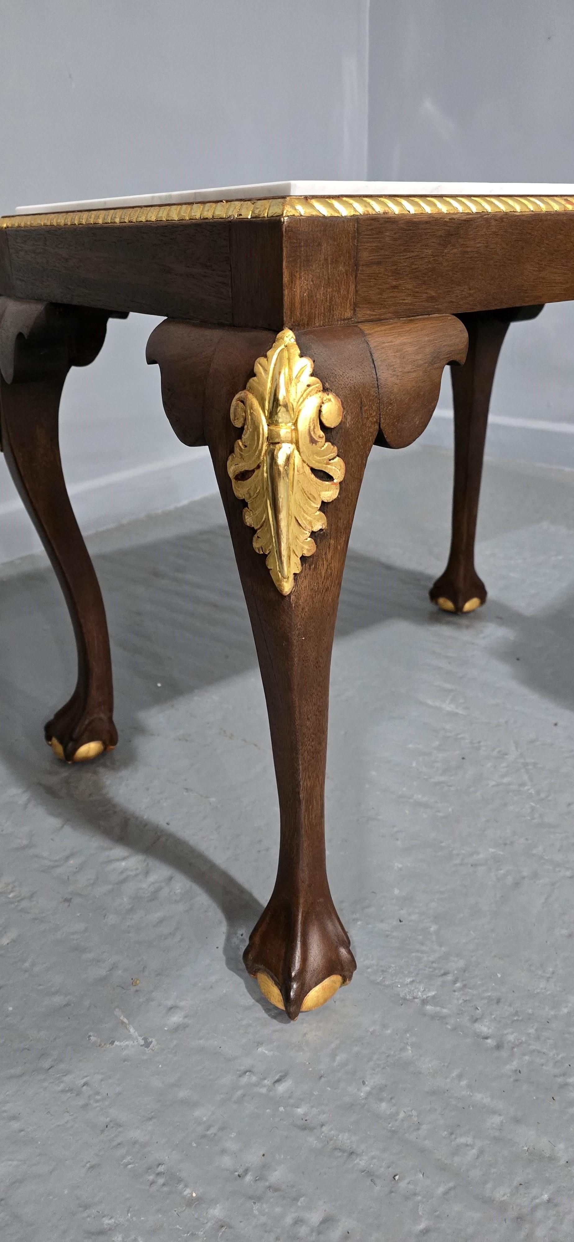 Paire de tables de lampe en acajou Bon état - En vente à Swadlincote, GB