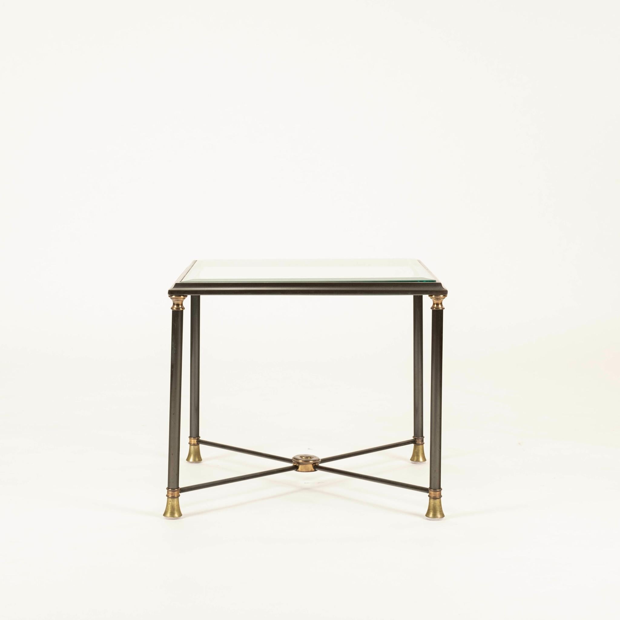 Pair Maison Jansen Style End Tables For Sale 1
