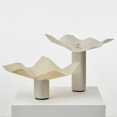 Pair Mario Bellini Area table lamp for Artemide, Italy 1974