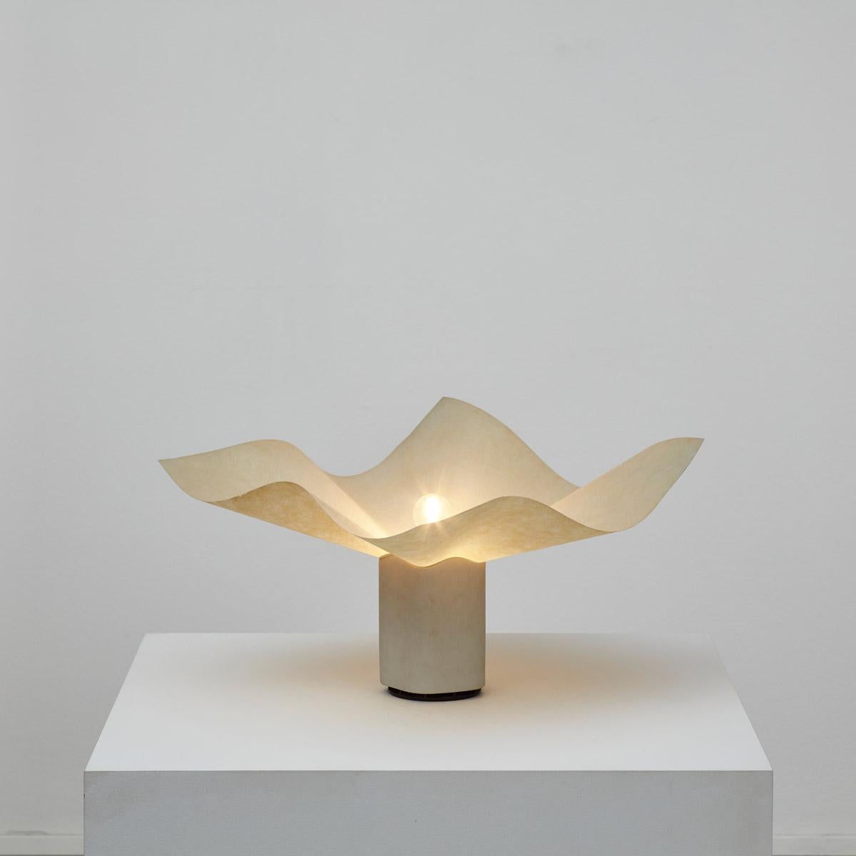 Metal Pair Mario Bellini Area table lamp for Artemide, Italy 1974