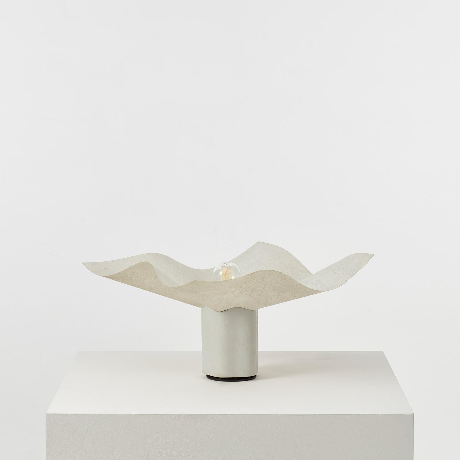 Metallo Coppia di lampade da tavolo Mario Bellini Area per Artemide, Italia 1974 in vendita