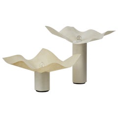 Pair Mario Bellini Area table lamp for Artemide, Italy 1974