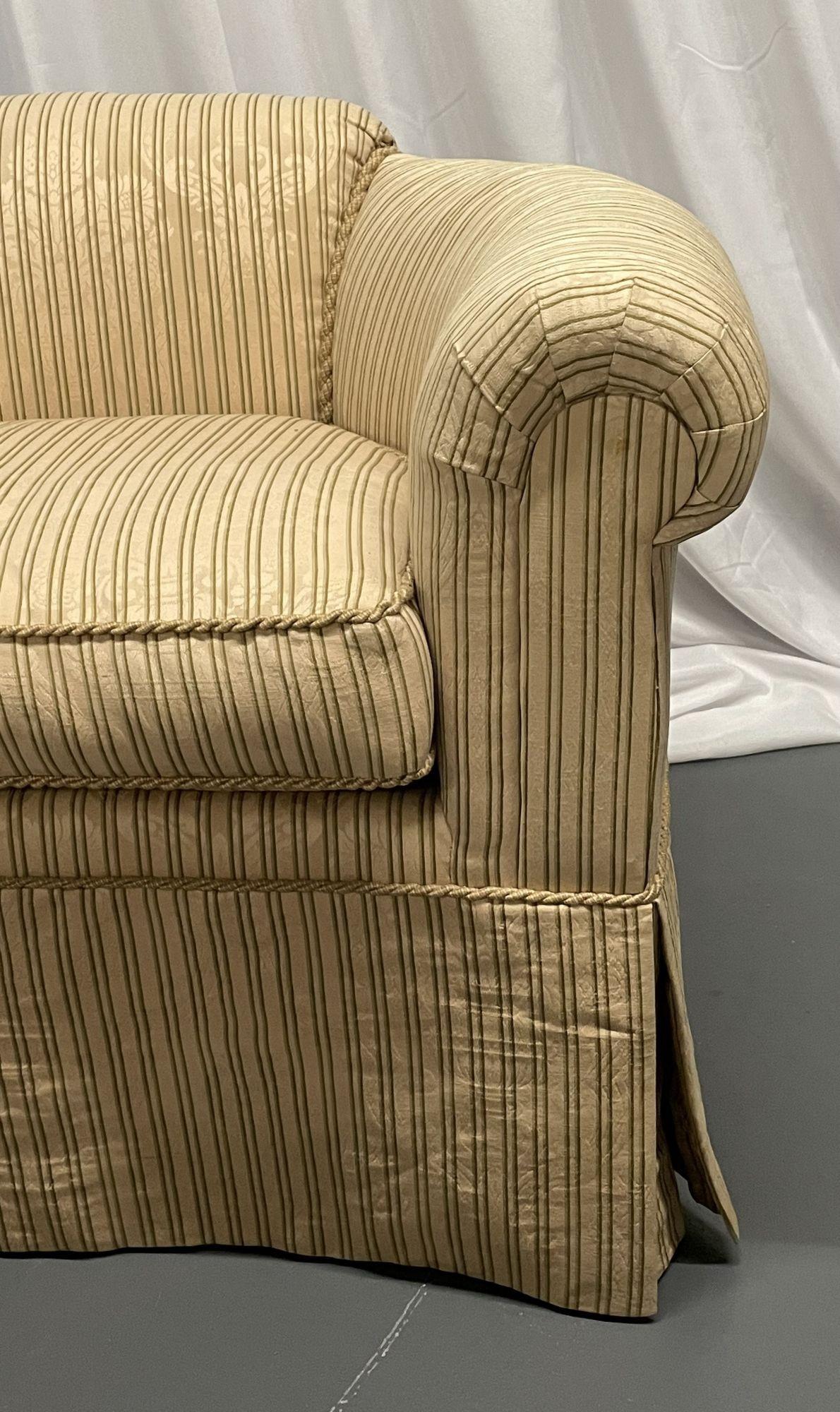 Pair Mason Art Custom Settes, Loveseats or Couches In Good Condition In Manhasset, NY