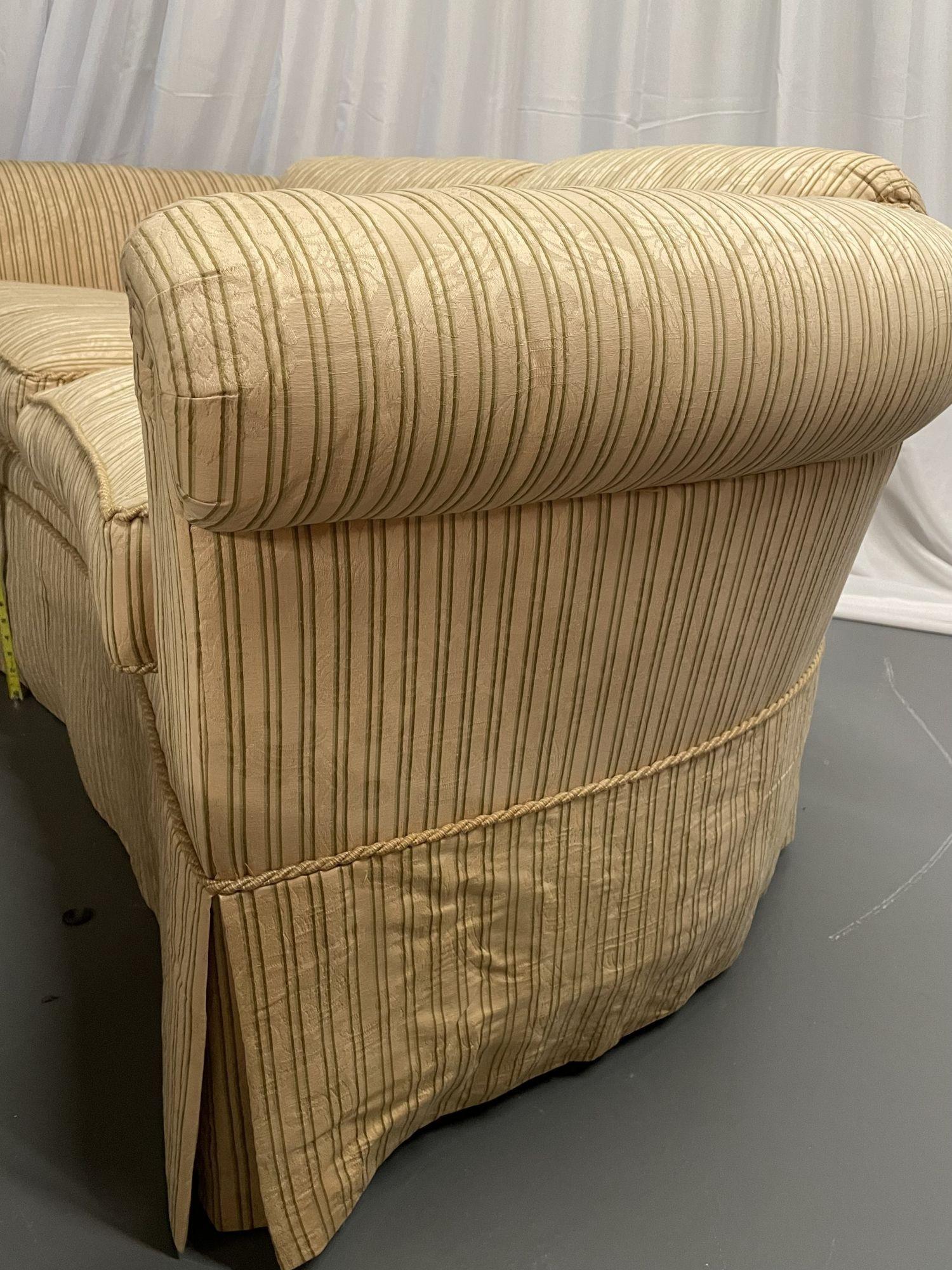 Contemporary Pair Mason Art Custom Settes, Loveseats or Couches