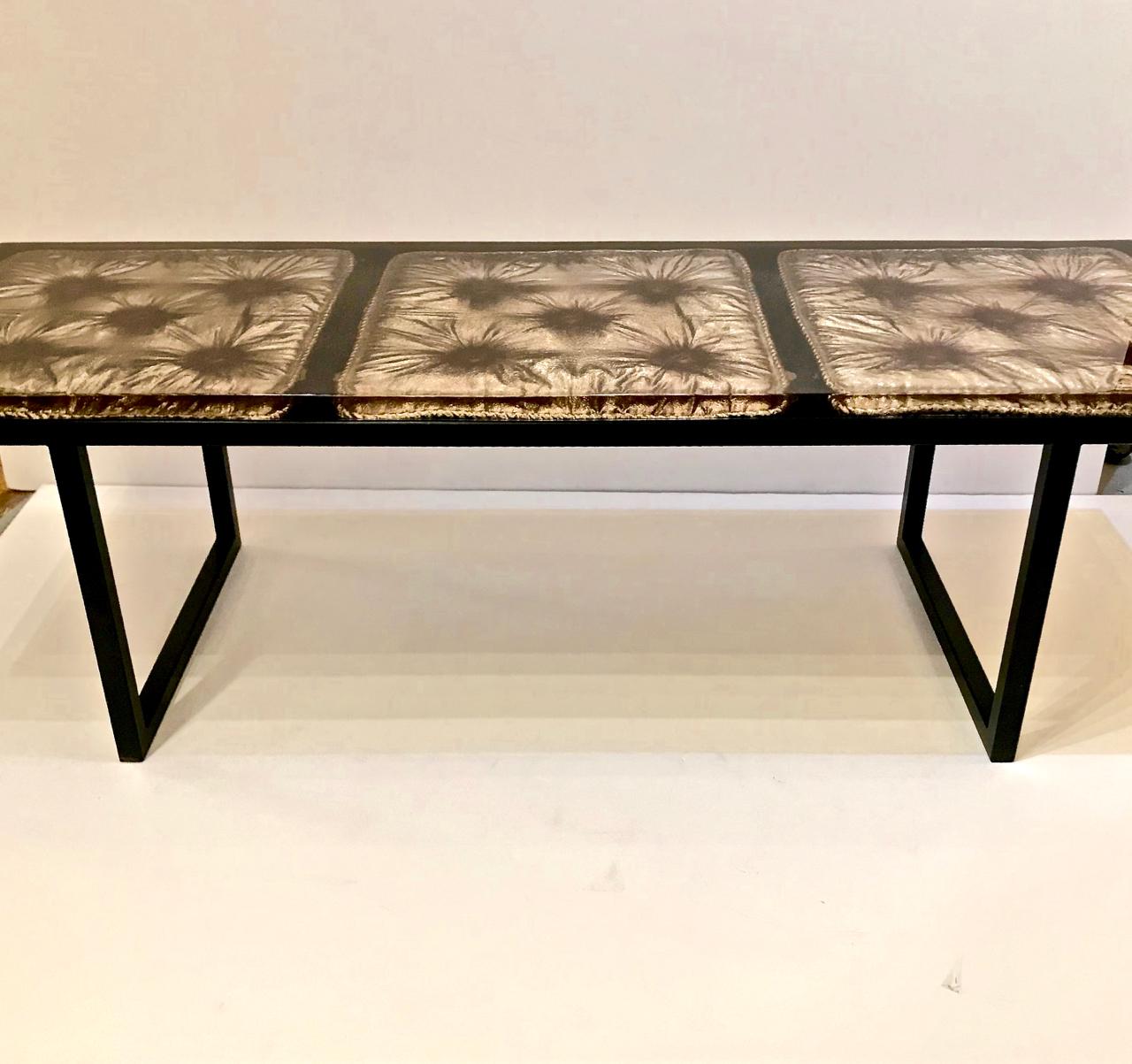 Pair of McCollin Bryan Resin Benches or Tables 4