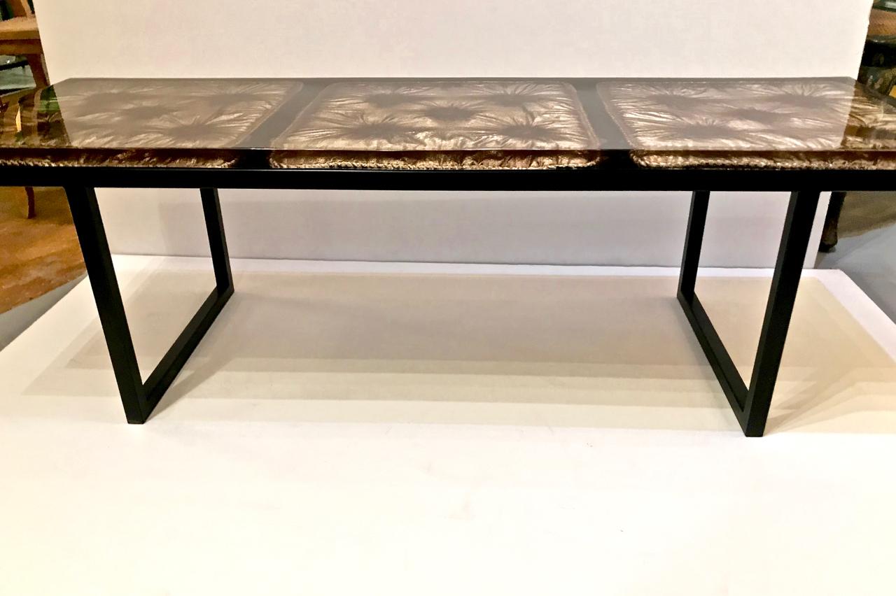 Pair of McCollin Bryan Resin Benches or Tables 1