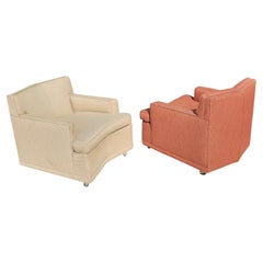 Pair Michael Taylor for Baker Lounge Chairs Contemporary Group
