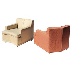 Pair Michael Taylor for Baker Lounge Chairs Contemporary Group