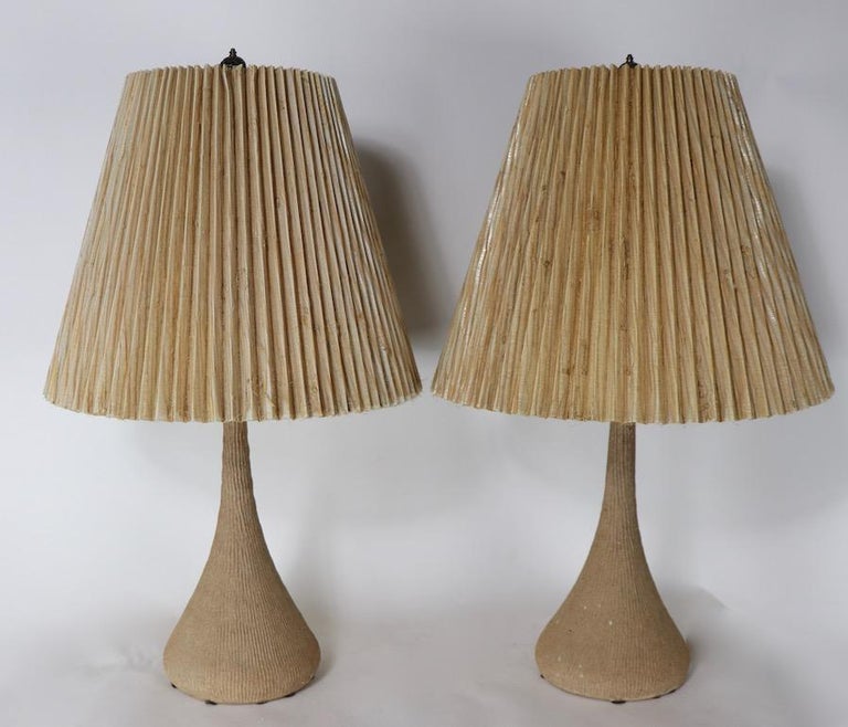 Pair of Midcentury Ceramic Lamps by G. Scatchard at 1stDibs | g ...