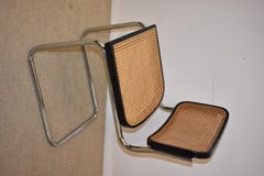 Pair of Midcentury Cesca Italian Chairs by M. Breuer