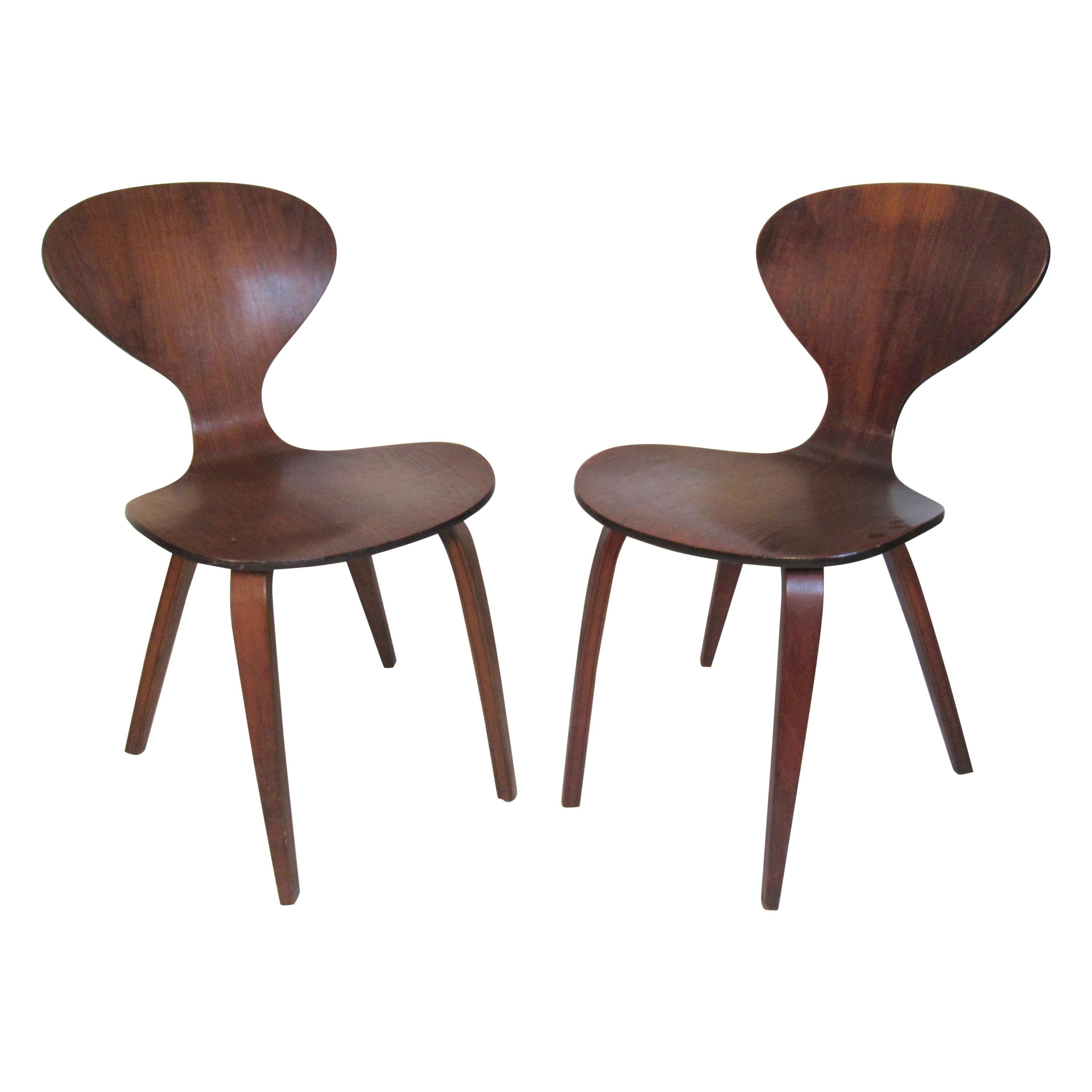 Pair of Midcentury Cherner Chairs