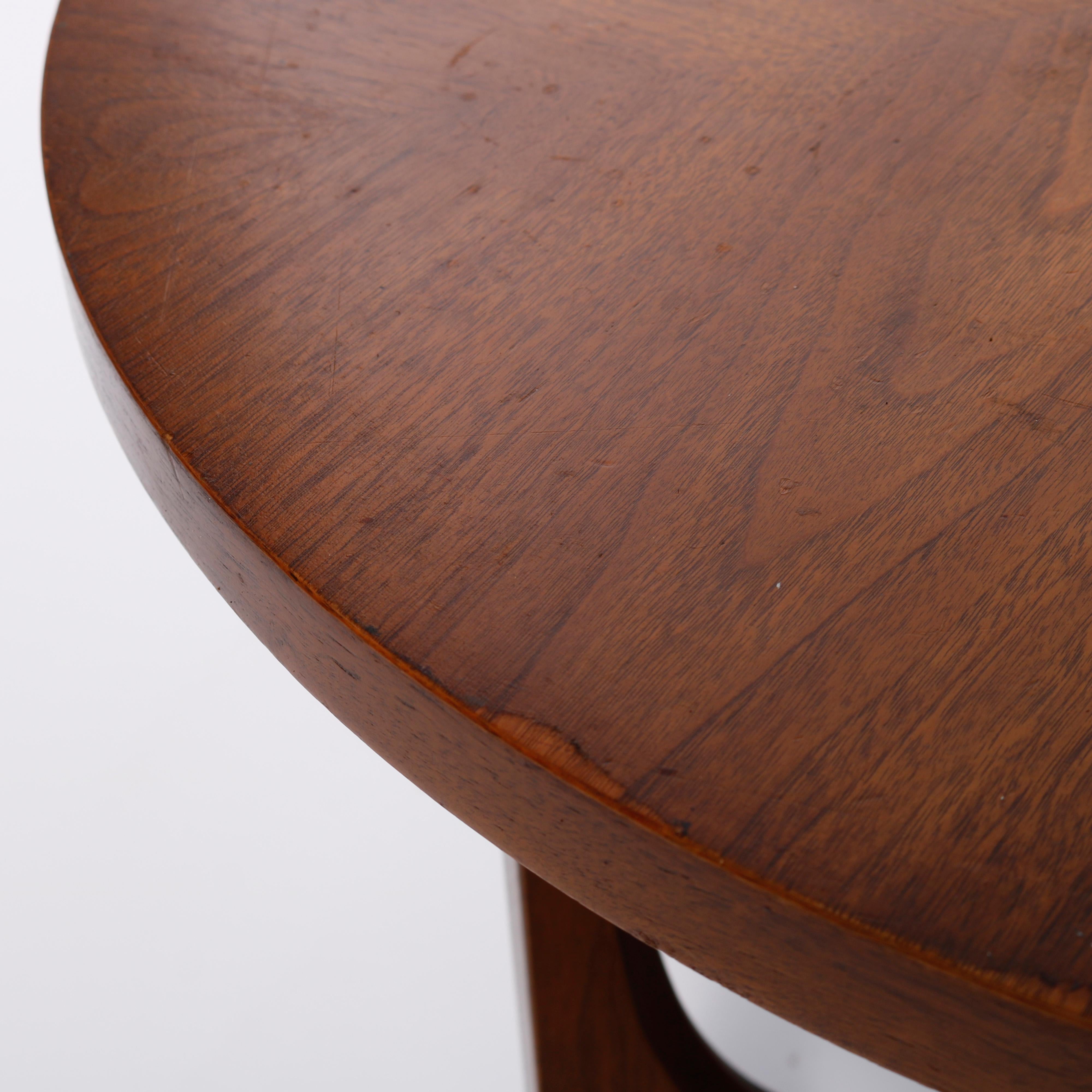 Pair Mid-Century Danish Modern Walnut Occasional Side Tables, Circa 1960’s 9