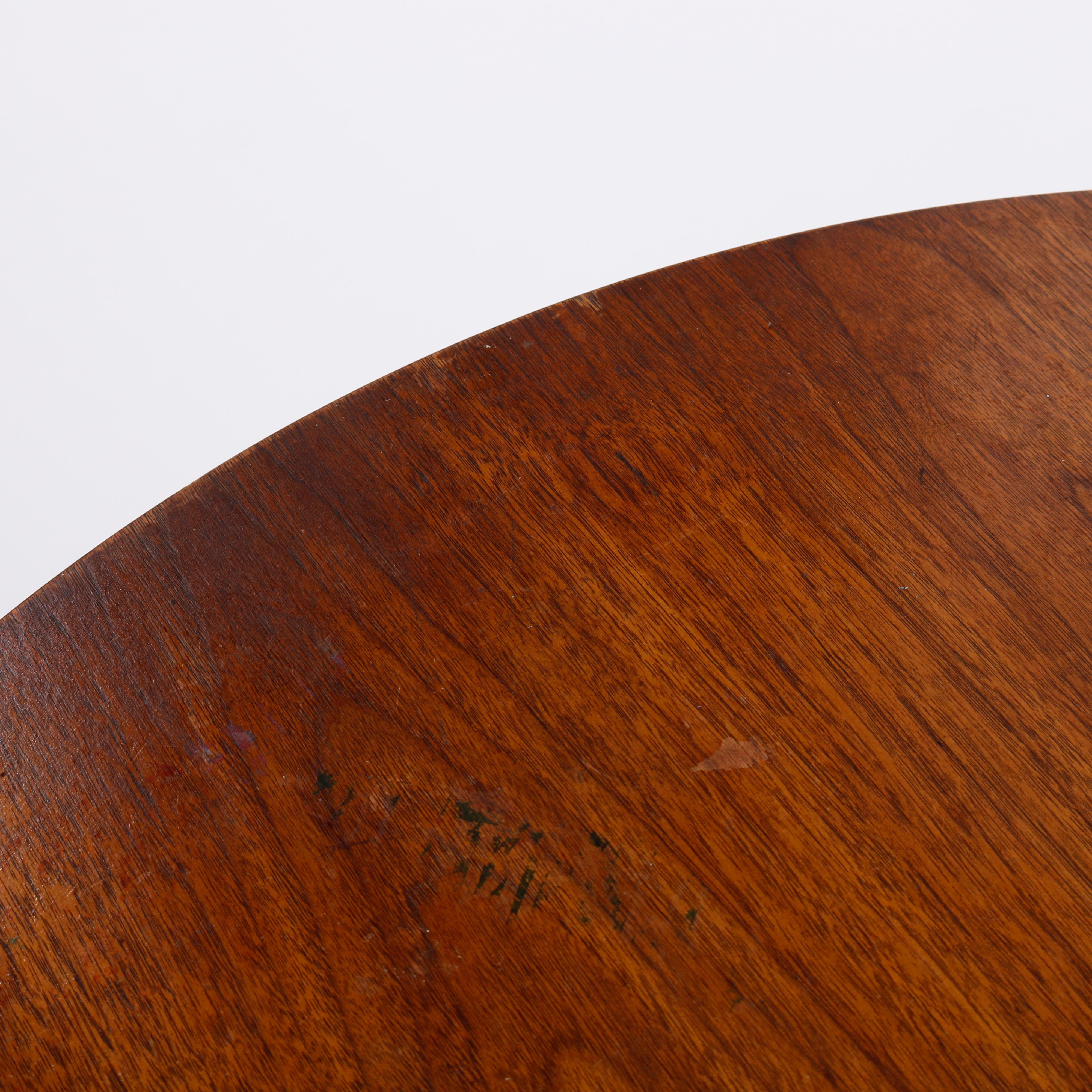 Pair Mid-Century Danish Modern Walnut Occasional Side Tables, Circa 1960’s 10