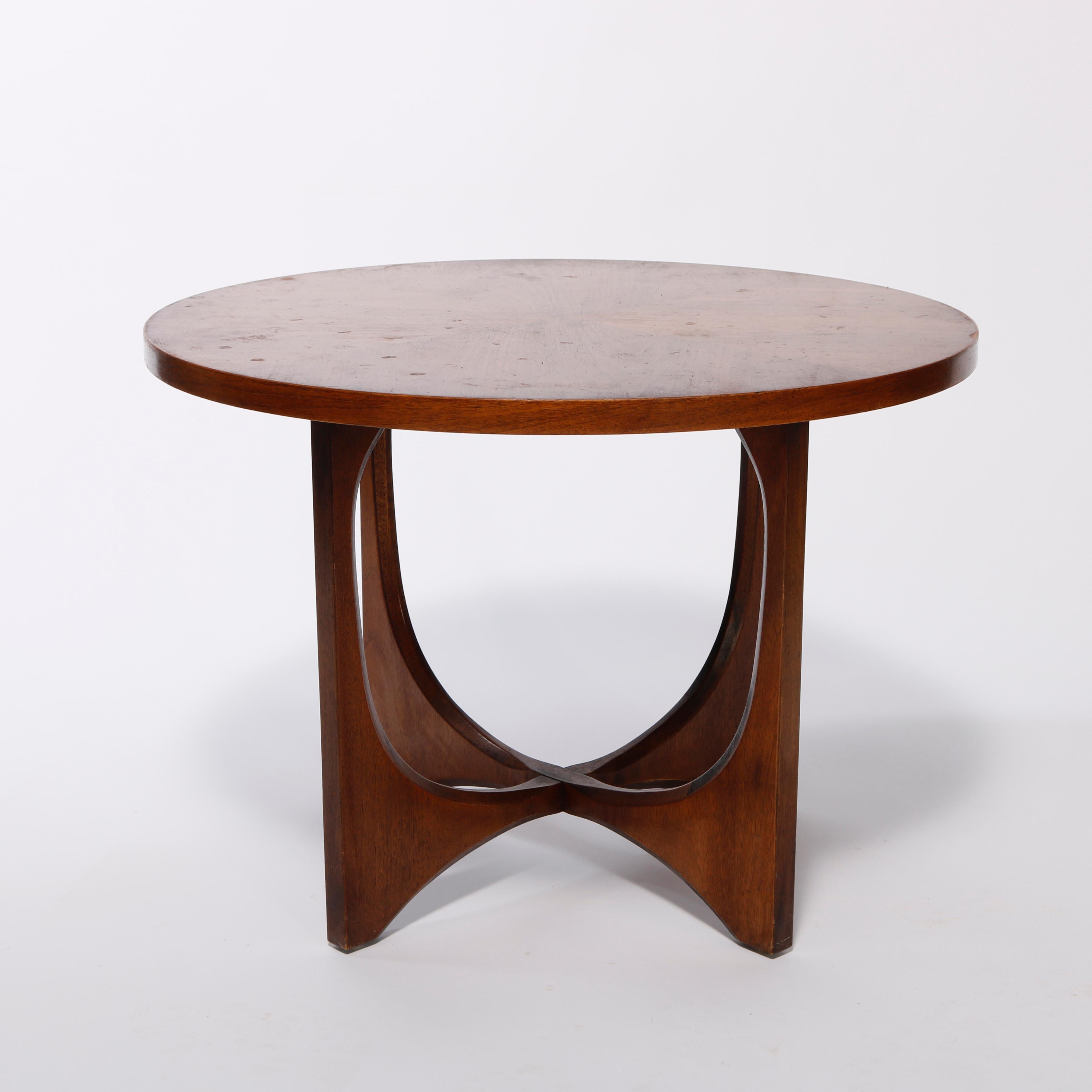 20th Century Pair Mid-Century Danish Modern Walnut Occasional Side Tables, Circa 1960’s