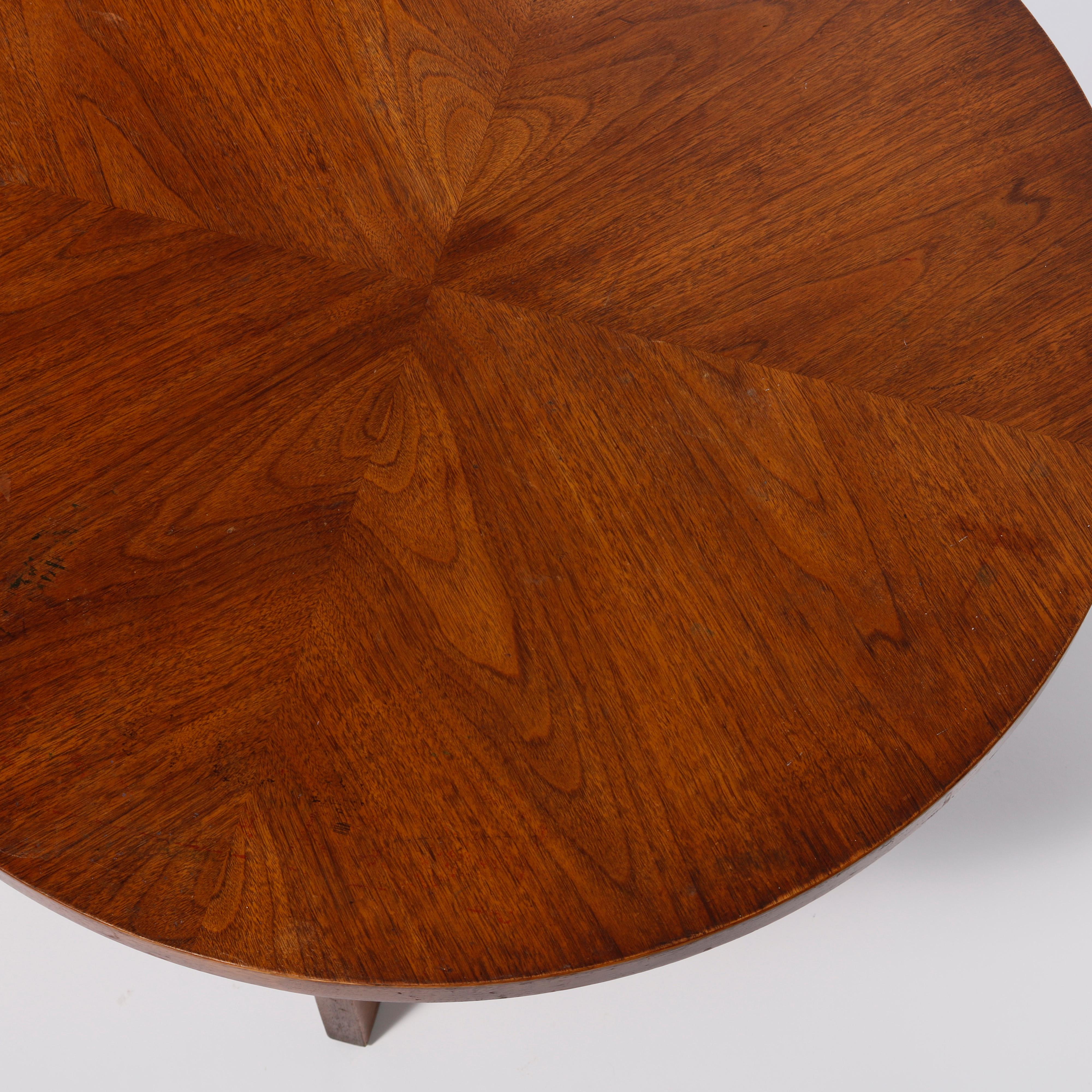 Pair Mid-Century Danish Modern Walnut Occasional Side Tables, Circa 1960’s 2